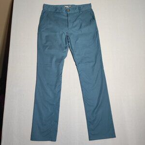 O'Neill Hybrid pants men's size 32 petroleum blue colour modern fit straight leg